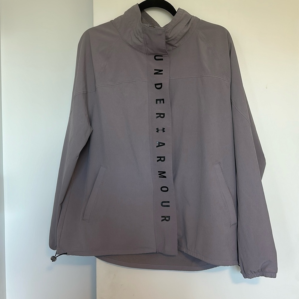 women's under armour ua storm woven full-zip jacket